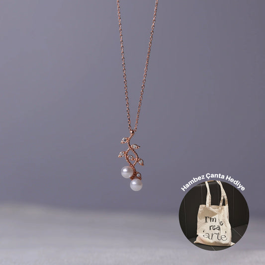 925 Ayar Gümüş Baharın İncisi Kolye