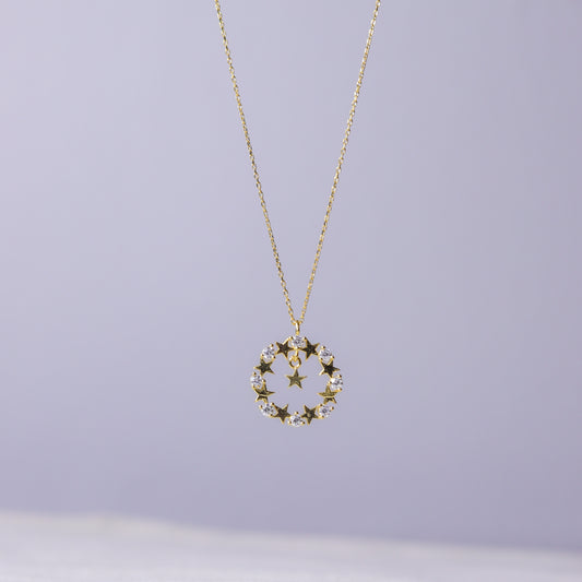 925 Sterling Silver Star Dream Necklace